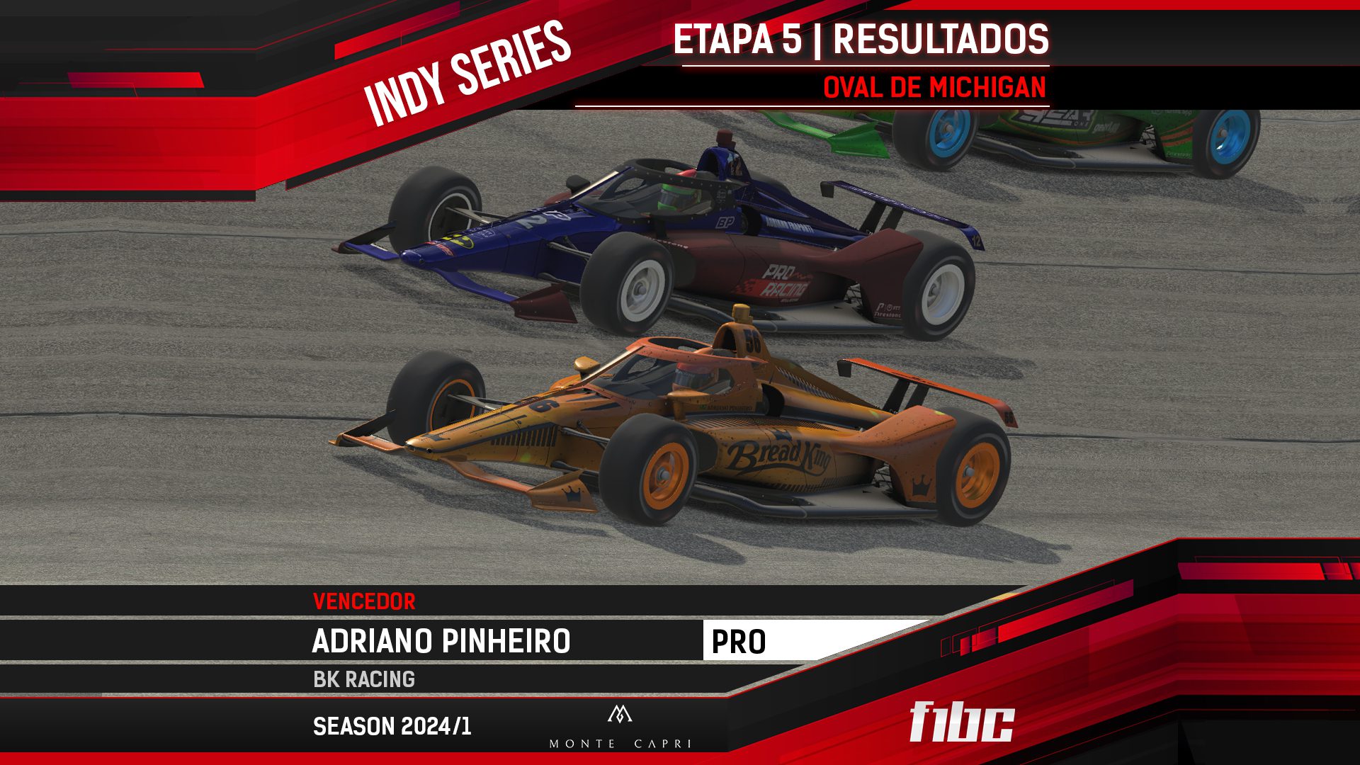 Monte Capri Indy Series: Adriano Pinheiro é campeão invicto após Michigan