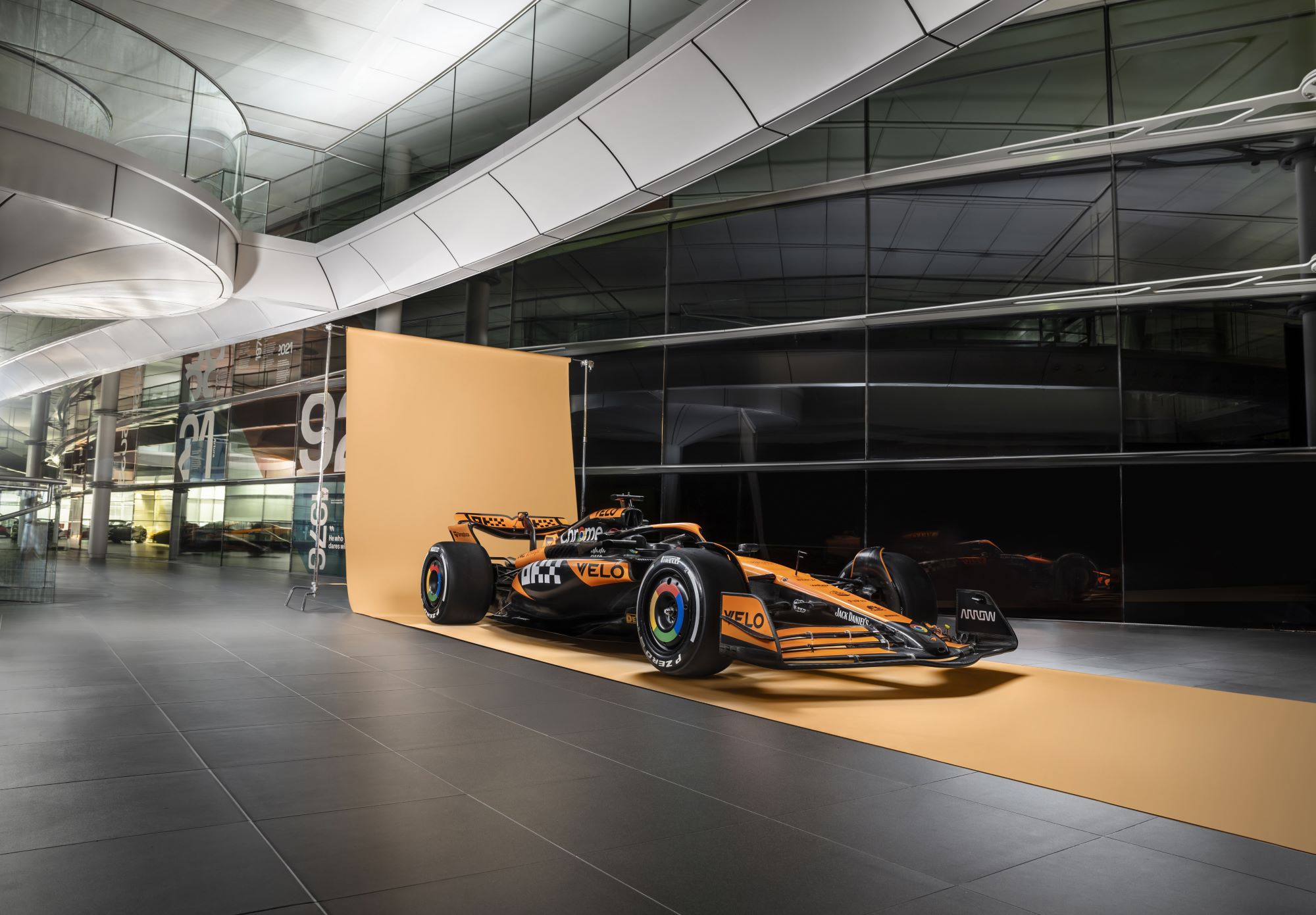 F1: McLaren apresenta MCL38 e visa o topo da Fórmula 1; veja as fotos