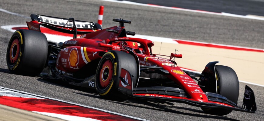 F1: Leclerc lidera o último dia de testes no Bahrein para a Ferrari