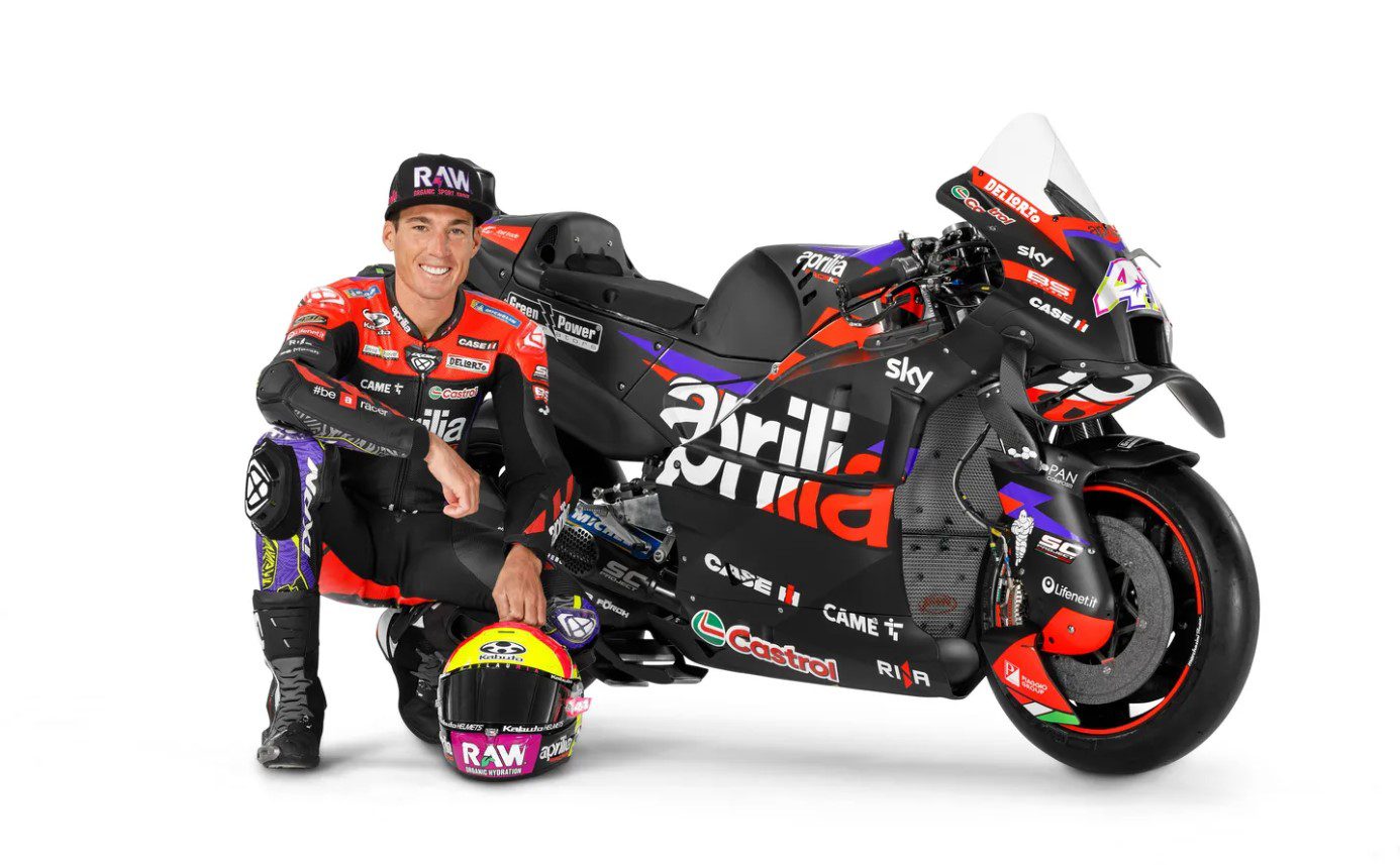 Lançamento Aprilia 2024 - Aleix Espargaró Maverick Vinales