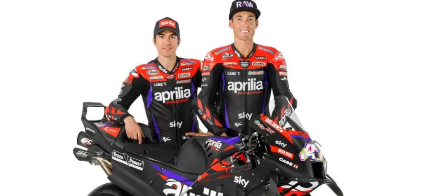 Lançamento Aprilia 2024 - Aleix Espargaró Maverick Vinales