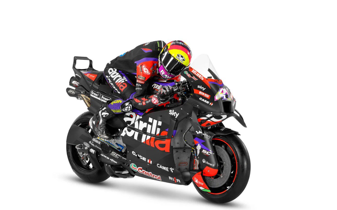 Lançamento Aprilia 2024 - Aleix Espargaró Maverick Vinales