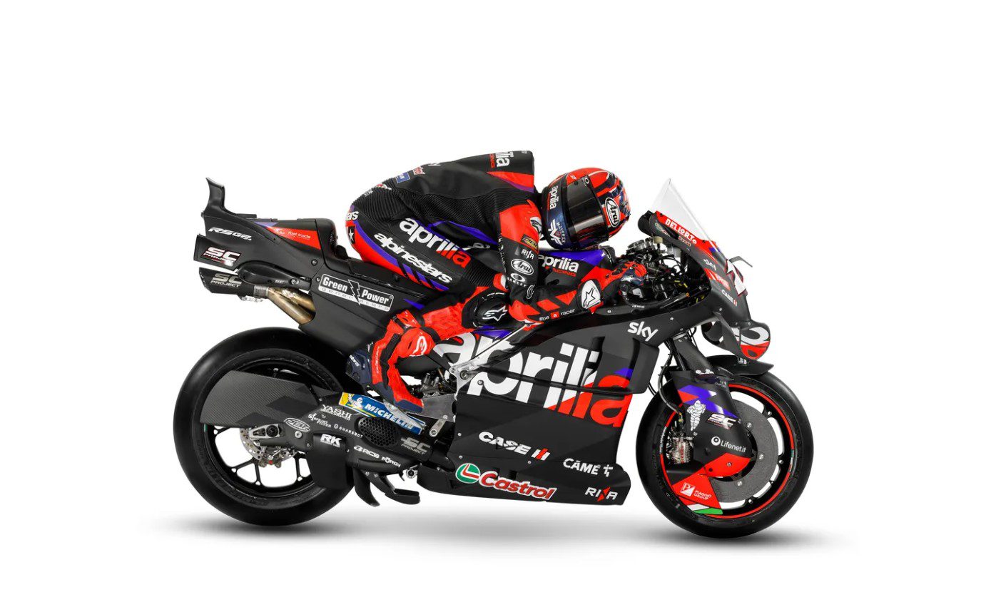 Lançamento Aprilia 2024 - Aleix Espargaró Maverick Vinales