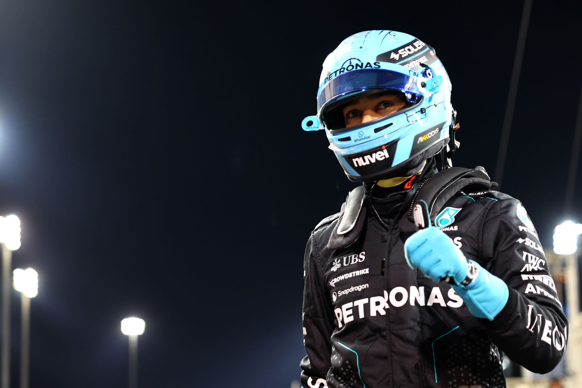 F1: Russell frustrado com problema do W15 no GP do Bahrein