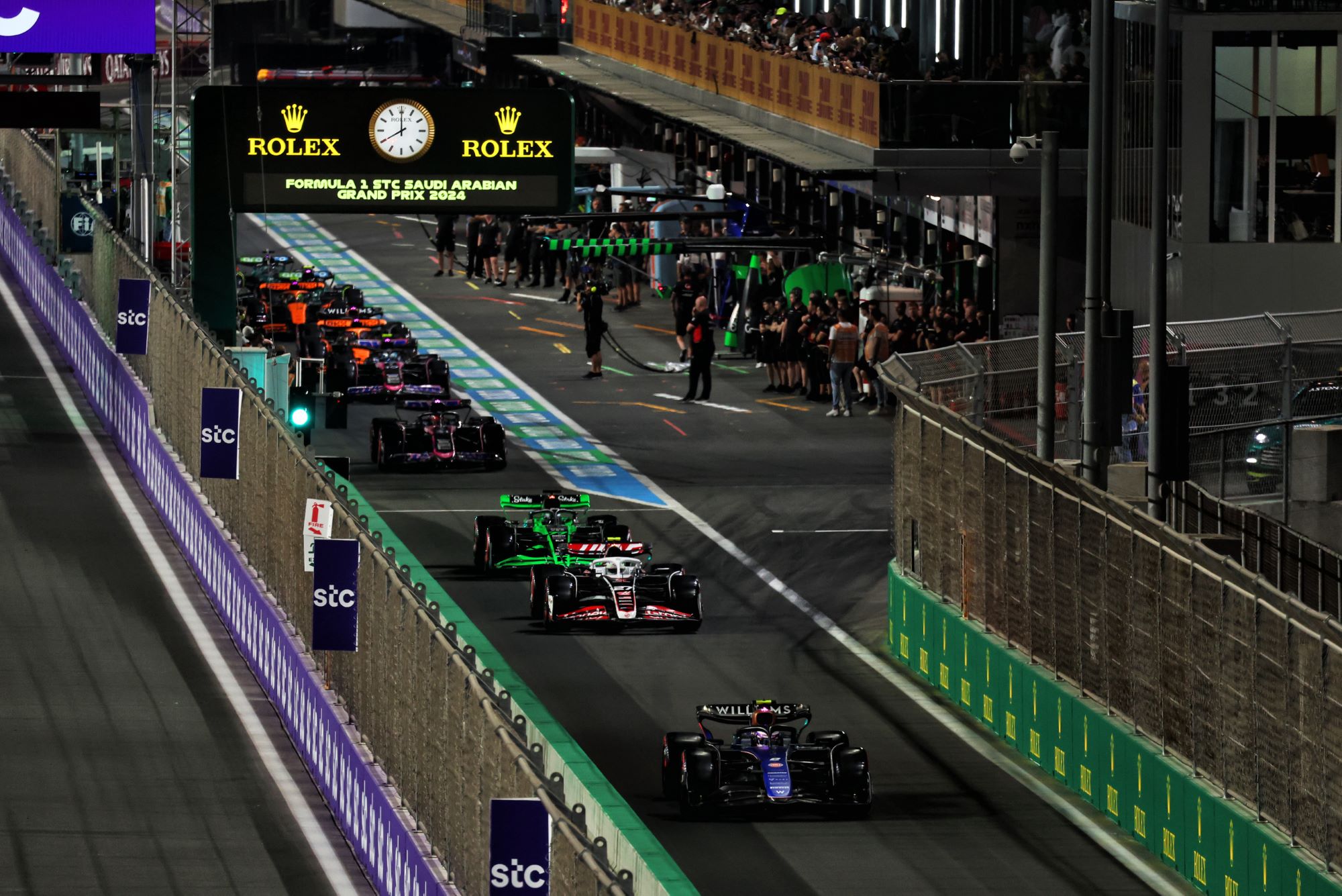 F1: FIA divulga grid de largada oficial do GP da Arábia Saudita de 2024