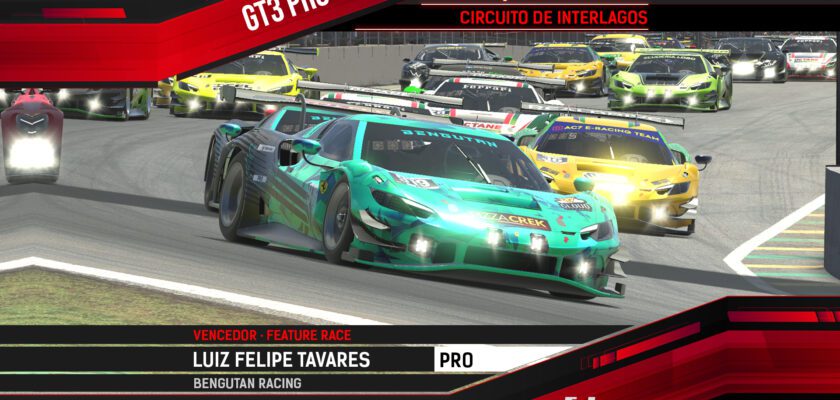 Realdrive GT3 Pro: Grid completo e vitórias de Luiz Tavares e Henrique Tunico em Interlagos