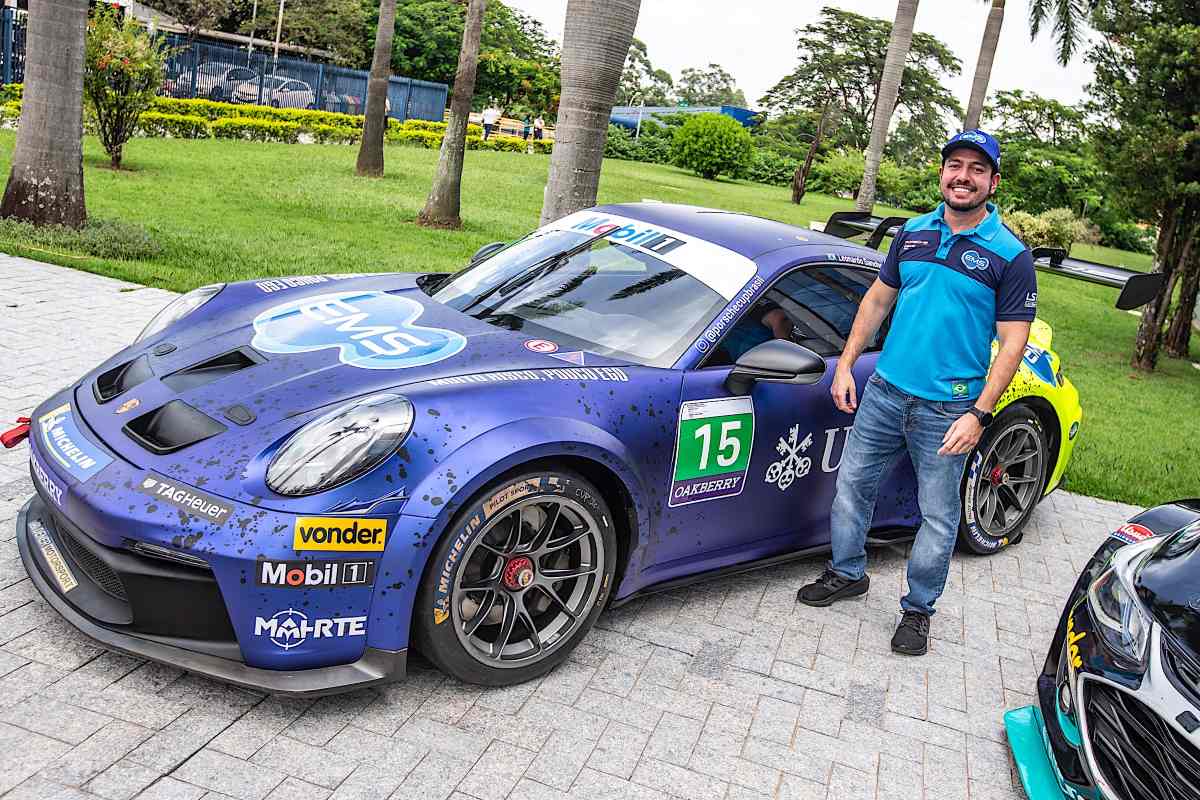 Léo Sanchez estreia nas provas Sprint do Porsche Carrera Cup em Goiânia