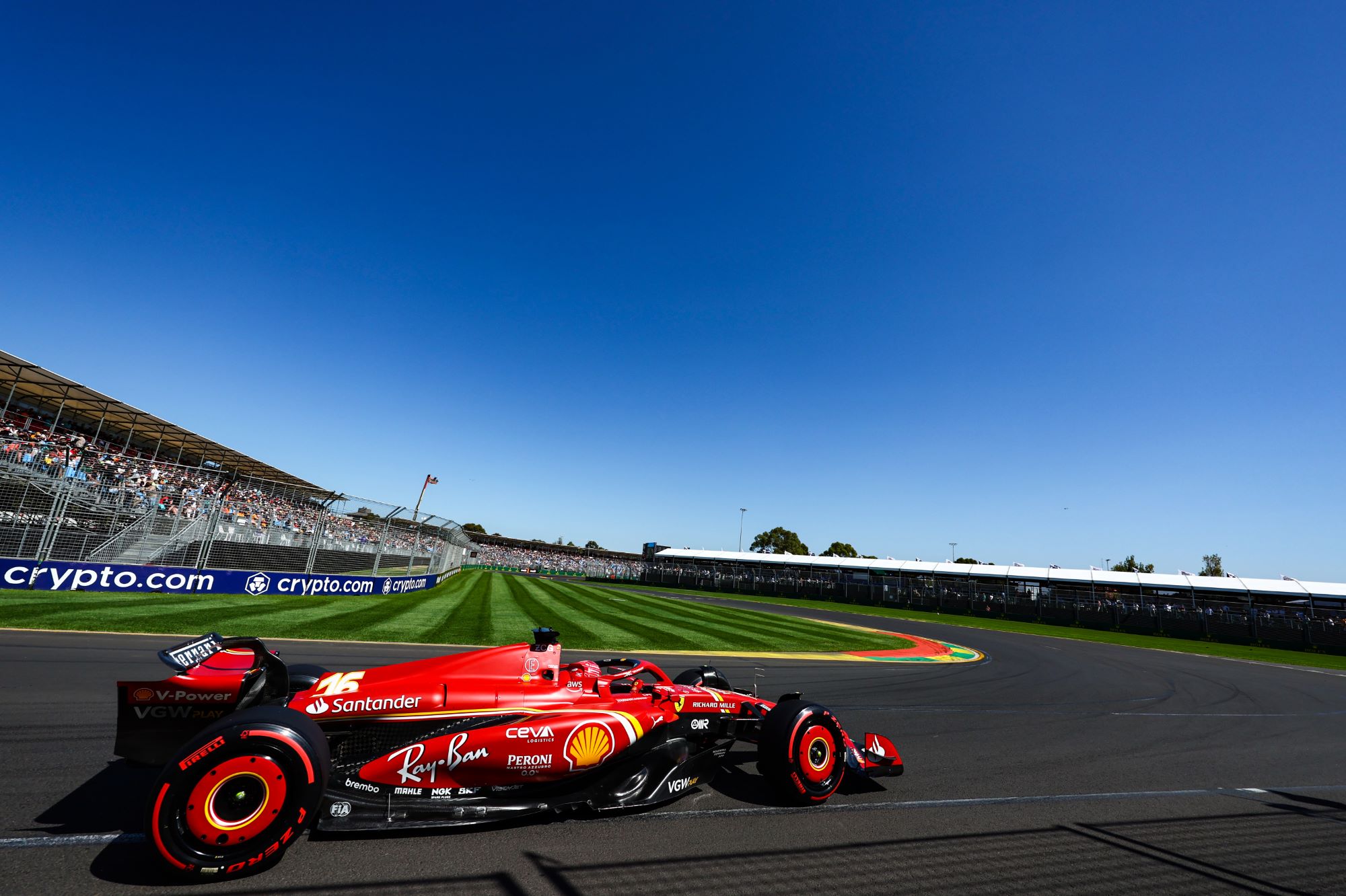 F1: Leclerc bate Verstappen no cronômetro zerado e lidera TL3 na Austrália