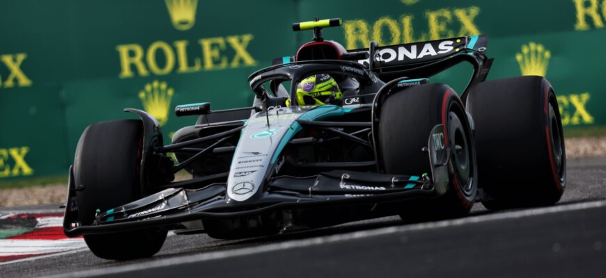 F1: Hamilton expressa frustração com desempenho do W15 no GP da China