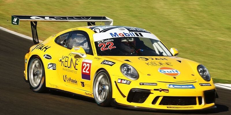 Caio Castro lidera treino livre da Sprint Challenge na Porsche Cup no Velocitta