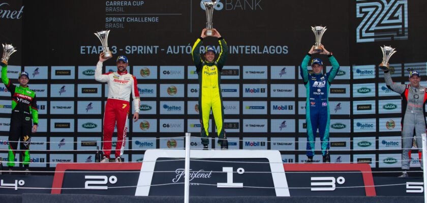 Rei dos domingos, Neugebauer vence pela Porsche Cup em Interlagos e assume a liderança da Carrera Cup