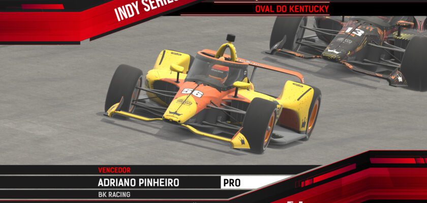 Monte Capri Indy Series: Adriano Pinheiro vence briga com Franzoni e Del Porto no Kentucky