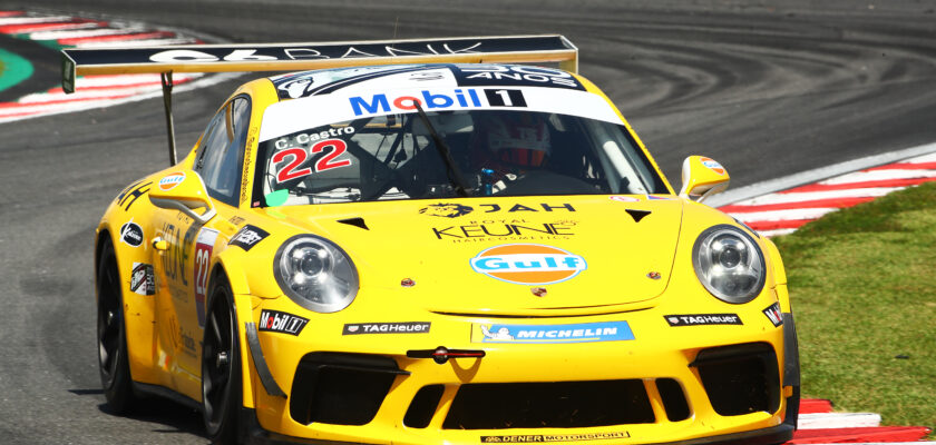 Caio Castro é mais rápido do primeiro treino livre da Sprint Challenge da Porsche em Interlagos