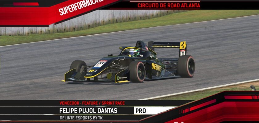 F1BC SuperFormula Lights: Felipe Dantas vence corrida movimentada em Road Atlanta