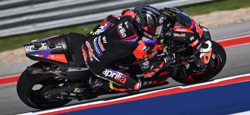 Maverick Viñales (Aprilia) - EUA MotoGP 2024