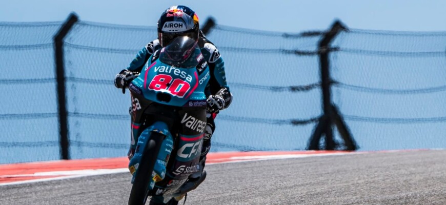 David Alonso (CFMoto) - EUA Moto3 2024