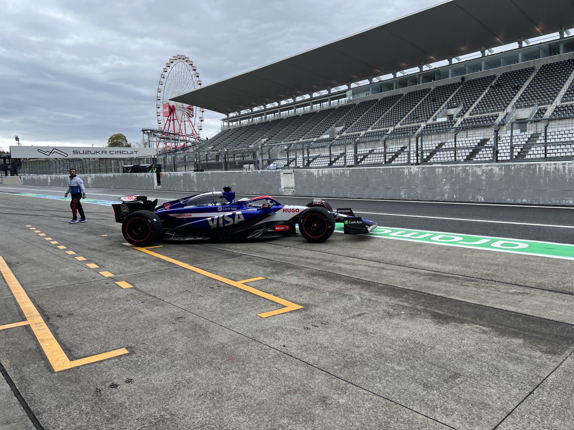 F1 Ricciardo e Bottas em testes cruciais de pneus para 2025 em Suzuka