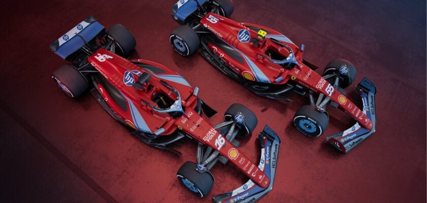 F1 – Foto: Ferrari revela pintura especial para GP de Miami