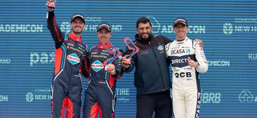 Argentinos comemoram dobradinha na corrida 2 da segunda etapa do TCR South America