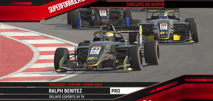 F1BC SuperFormula Lights: Ralph Benitez vence em Austin e Felipe Dantas é o campeão