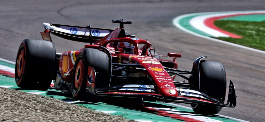 F1: Leclerc lidera Russell no primeiro treino para o GP da Emília-Romanha