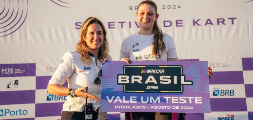 NASCAR Brasil Series quer levar mulher do País para correr nos EUA