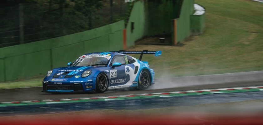 Em final de semana de chuva, Tomasoni vence em Ímola e consolida liderança da Porsche Cup Suisse