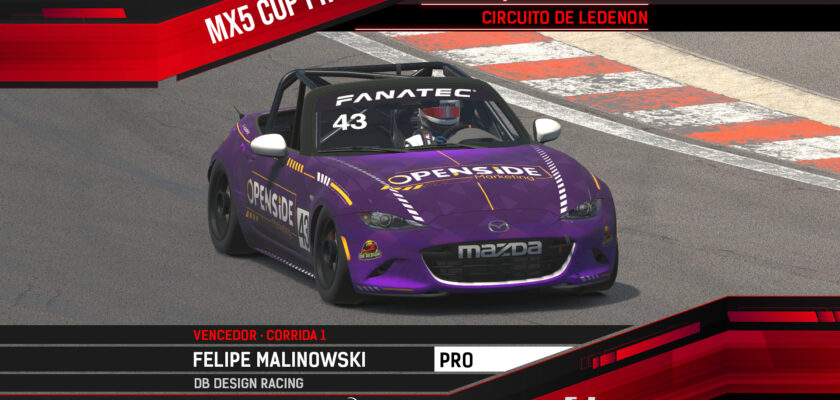 AMIKA MX5 Pro: Felipe Malinowski e Nicholas Pimenta vencem na estreia em Ledenon