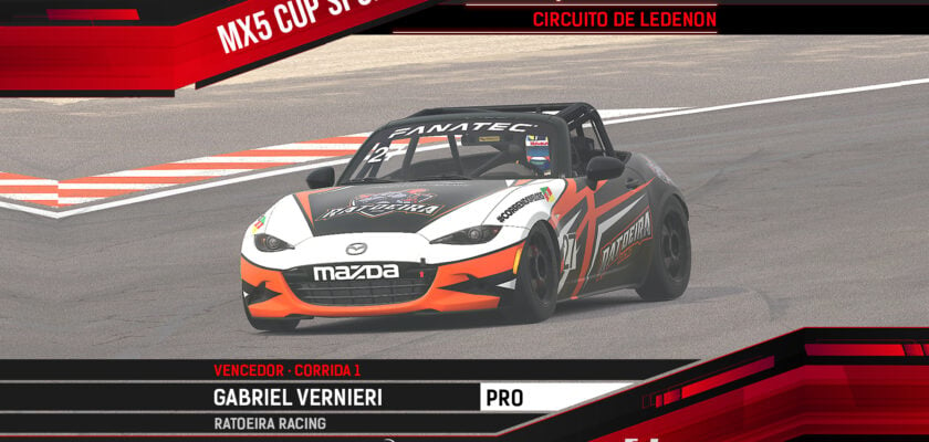 AMIKA MX5 Sport: Gabriel Vernieri e Erik Queiroz vencem na abertura em Ledenon