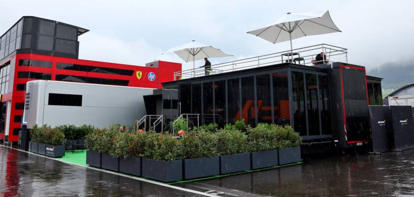 F1: McLaren aluga hospitality na Áustria depois de incêndio no GP da Espanha