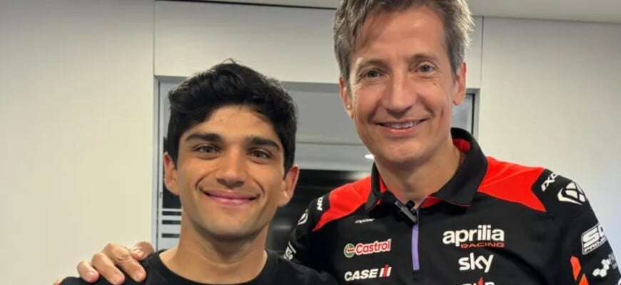 Jorge Martín assina com Aprilia