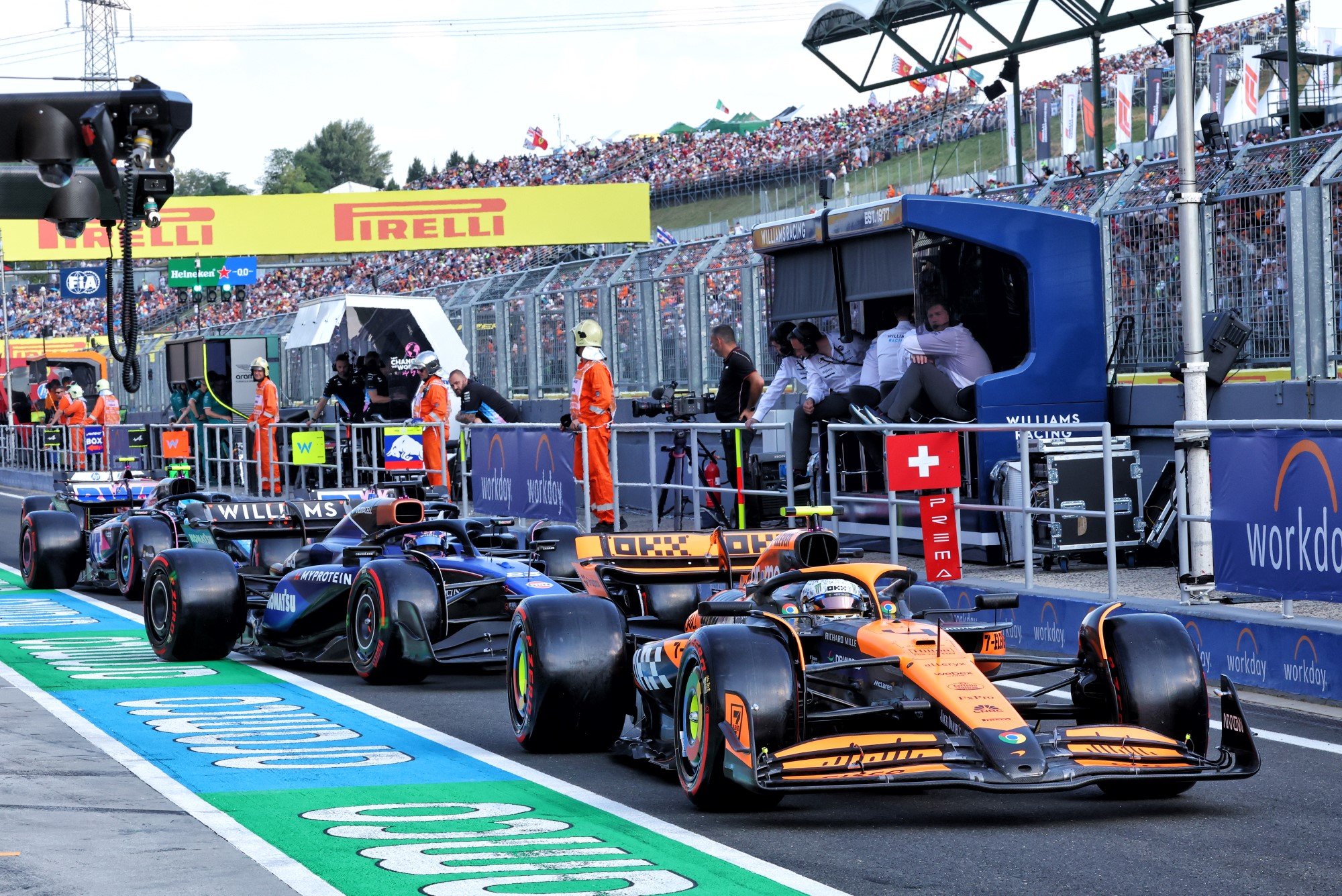 McLaren se asegura el top dos con Norris por delante de Piastri en la FP3 del Gran Premio de Hungría