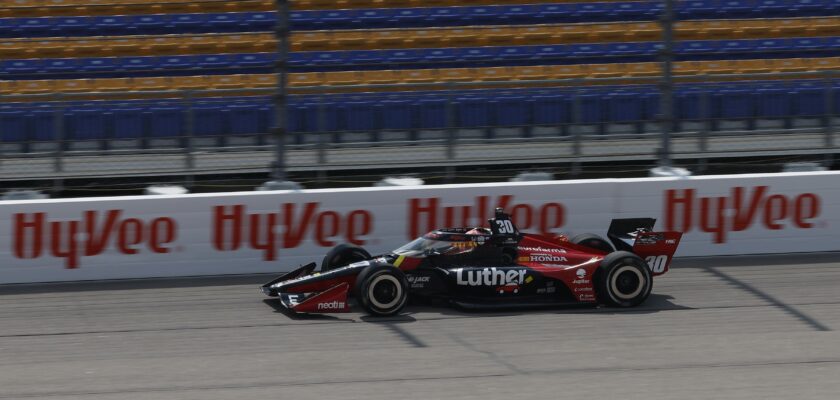 Indy: Pietro Fittipaldi enfrenta final de semana desafiador em Iowa