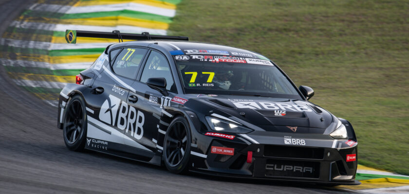 Líder do TCR Brasil, Raphael Reis se coloca no top-5 do dia no Kumho FIA TCR World Tour em Interlagos