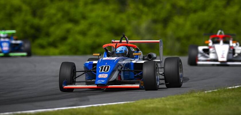 Lucas Fecury completou no top-10 a etapa de Road America