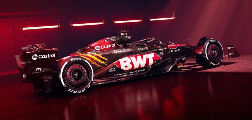 F1 – Foto: Alpine leva pintura especial de Deadpool e Wolverine para Bélgica