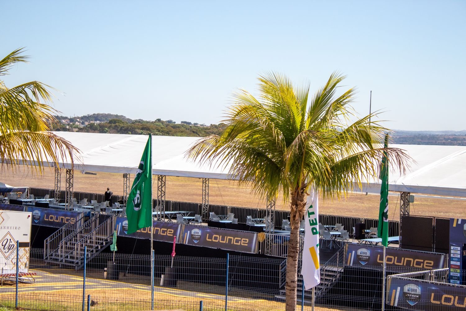 Camarotes em Goiânia permitem visão ampla da pista aos fãs da Stock Car