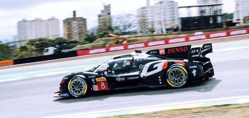 Toyota Gazoo Racing #8 fecha como mais rápido dia das 6 Horas de São Paulo