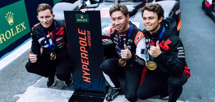 Kobayashi coloca Toyota Gazoo Racing #7 na pole do Hypercarro nas 6 Horas de São Paulo