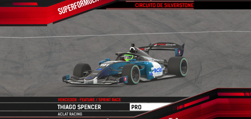 CriaPubli SuperFormula: Thiago Spencer brilha com vitórias em Silverstone