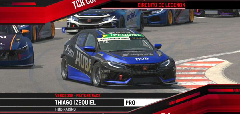 F1BC TCR Cup: Thiago Izequiel e Manuel Saralegui vencem provas em Ledenon