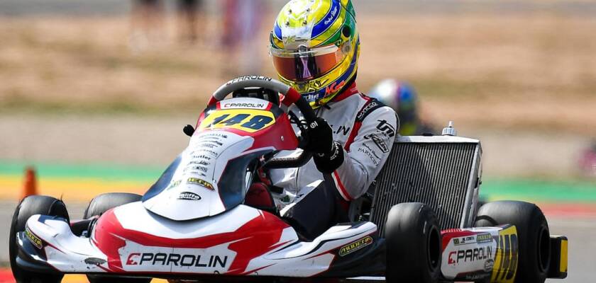 Miguel Costa lidera teste no Europeu de KZ2 em Val Vibrata e foca em suas últimas provas no kart