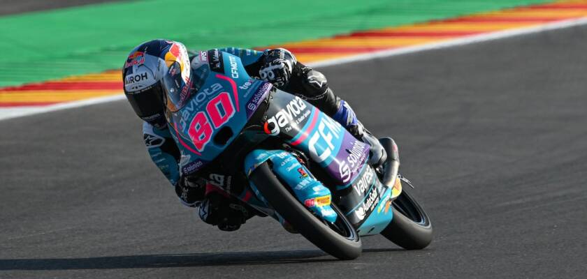 Alonso larga da pole-position do GP de Aragão da Moto3