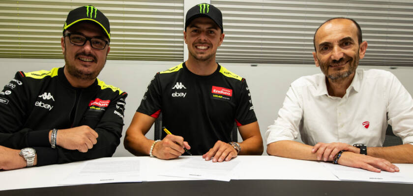 Fabio di Giannantonio renova com VR46 Ducati