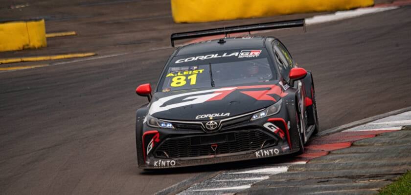 Stock Car: com a TOYOTA GAZOO Racing, Leist sobe dez posições e termina Sprint próximo do top-10 no Velopark