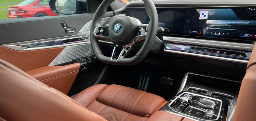 Cabine do BMW i7