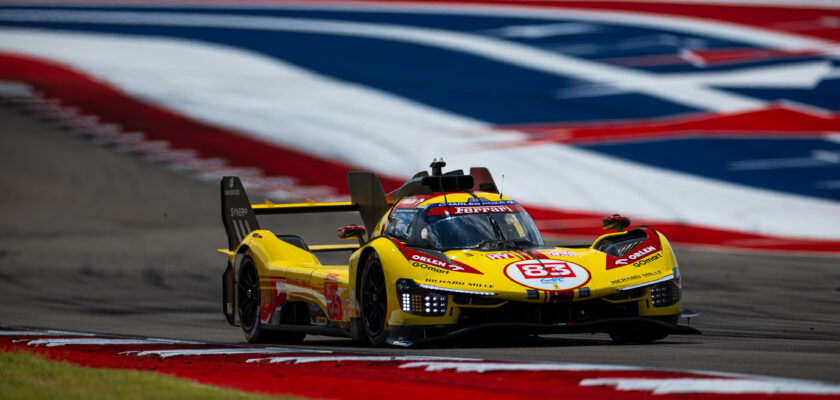 WEC: Ferrari da AF Corse impede aproximação da Toyota no final e vence em Austin