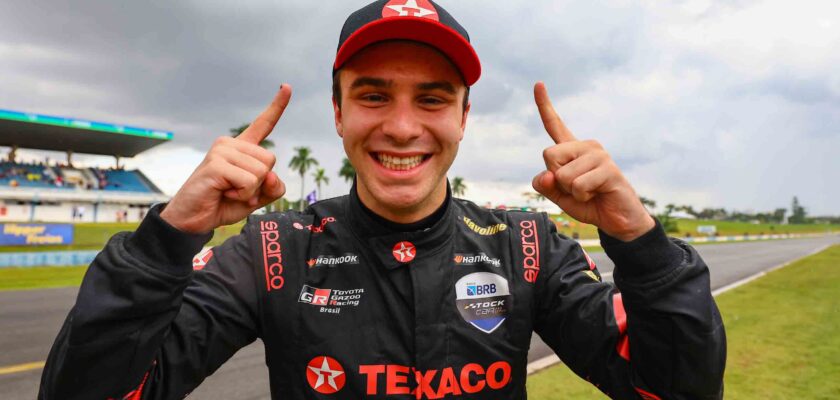 Felipe Baptista vence terceira prova em 2024 e amplia liderança do campeonato da Stock Car