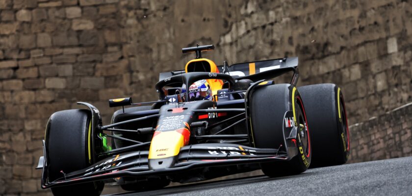 F1: Verstappen lidera o primeiro treino do GP do Azerbaijão; Colapinto e Leclerc batem