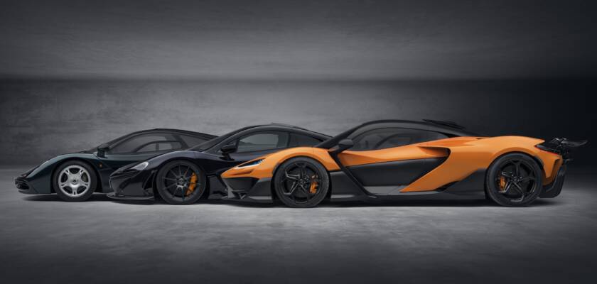 Novo McLaren W1: equipe de Fórmula 1 lança o “verdadeiro supercarro”